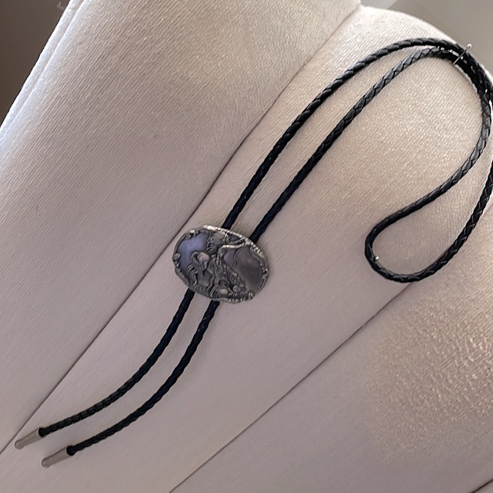 End of Trail Bolo Tie